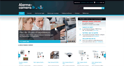 Desktop Screenshot of alarme-camera.fr