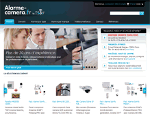 Tablet Screenshot of alarme-camera.fr